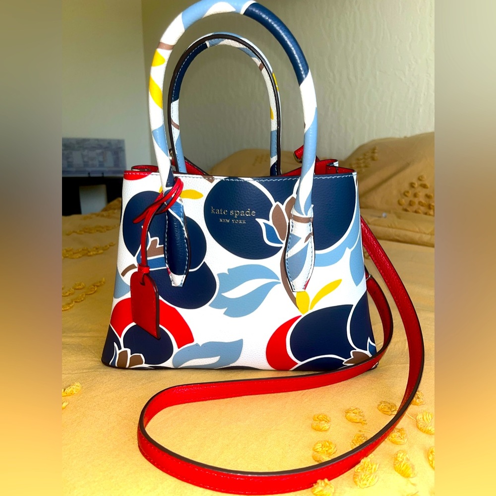 Kate Spade Breezy Floral Eva Satchel